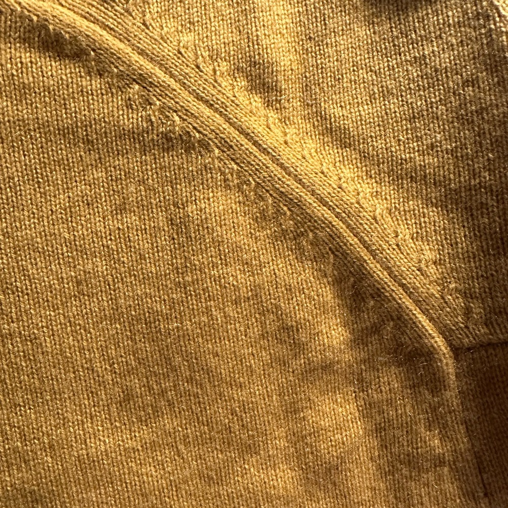 Theory Mustard Yellow Women's Cardigan - Picture 12 of 15